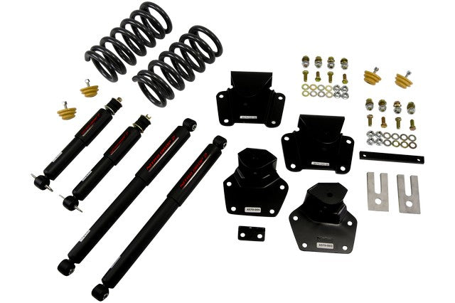 Belltech 802ND Front And Rear Complete Kit W/ Nitro Drop 2 Shocks - Truck Part Superstore