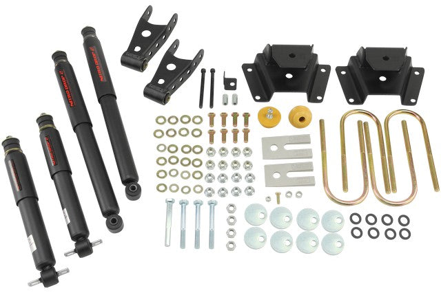 Belltech 923ND Front And Rear Complete Kit W/ Nitro Drop 2 Shocks - Truck Part Superstore