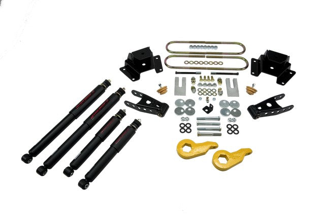 Belltech 938ND Front And Rear Complete Kit W/ Nitro Drop 2 Shocks - Truck Part Superstore