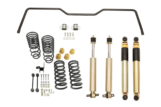 Belltech 963HKP Complete Kit Inc. Damping Adjustable Street Performance Shocks & Rear Sway Bar - Truck Part Superstore