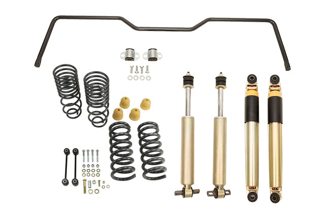 Belltech 964HKP Complete Kit Inc. Damping Adjustable Street Performance Shocks & Rear Sway Bar - Truck Part Superstore
