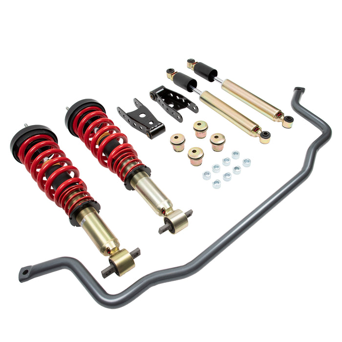 Belltech 985HKP Complete Kit Inc. Damping/Height Adjustable Front Coilovers & Front Sway Bar - Truck Part Superstore