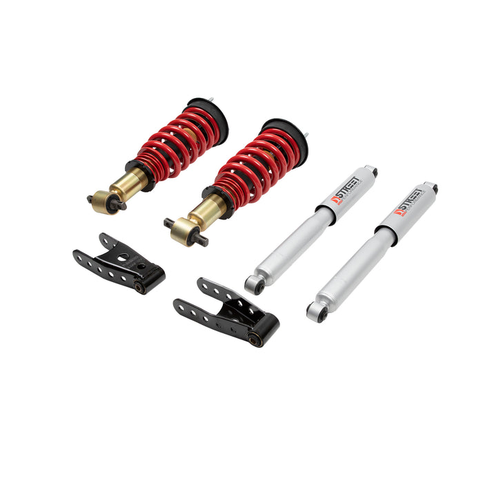 Belltech 985SPC Complete Kit Inc. Height Adjustable Front Coilovers - Truck Part Superstore