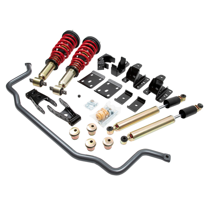 Belltech 987HKP Complete Kit Inc. Damping/Height Adjustable Front Coilovers & Front Sway Bar - Truck Part Superstore
