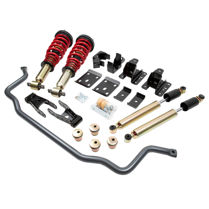 Belltech 987HKP Complete Kit Inc. Damping/Height Adjustable Front Coilovers & Front Sway Bar - Truck Part Superstore