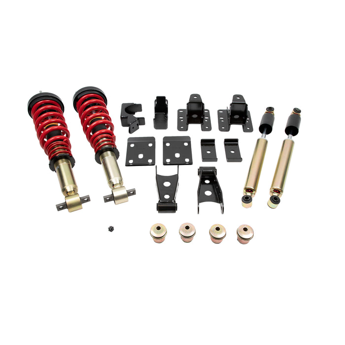 Belltech 987SPAC Complete Kit Inc. Damping/Height Adjustable Front Coilovers - Truck Part Superstore