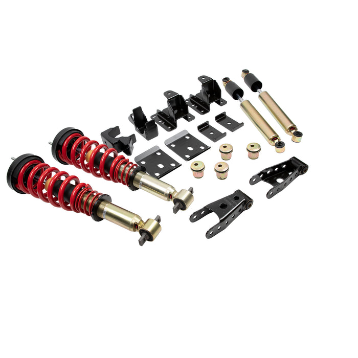 Belltech 987SPAC Complete Kit Inc. Damping/Height Adjustable Front Coilovers - Truck Part Superstore