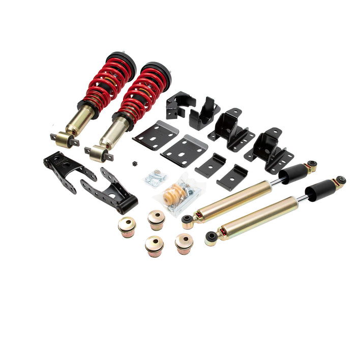 Belltech 987SPAC Complete Kit Inc. Damping/Height Adjustable Front Coilovers - Truck Part Superstore