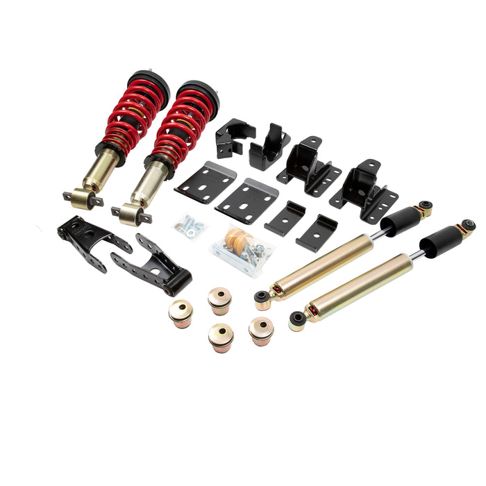 Belltech 987SPAC Complete Kit Inc. Damping/Height Adjustable Front Coilovers - Truck Part Superstore