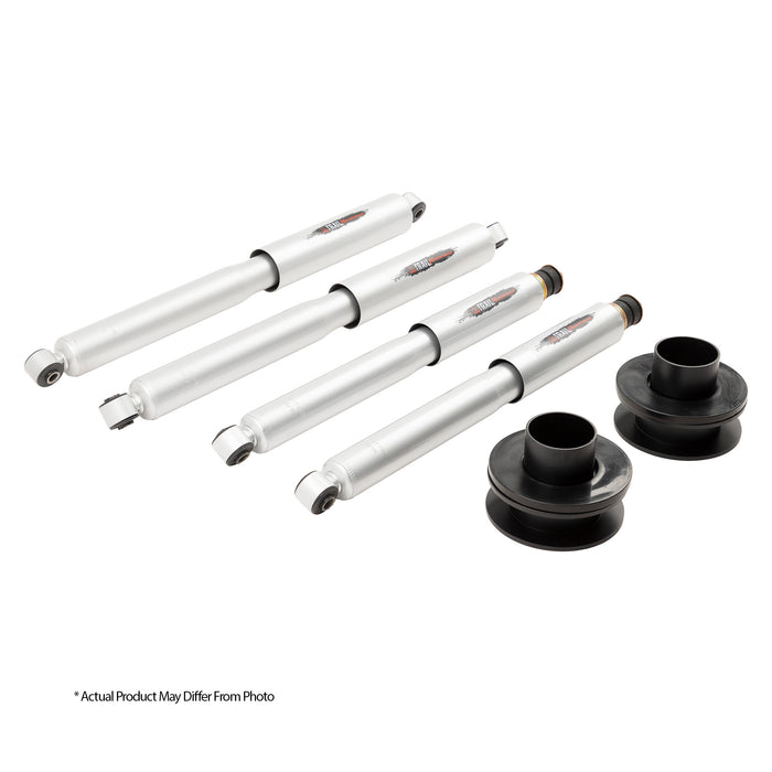 Belltech 1033SP 2.5" Coil Spring Spacers Inc. Front and Rear Trail Performance Shocks - Truck Part Superstore