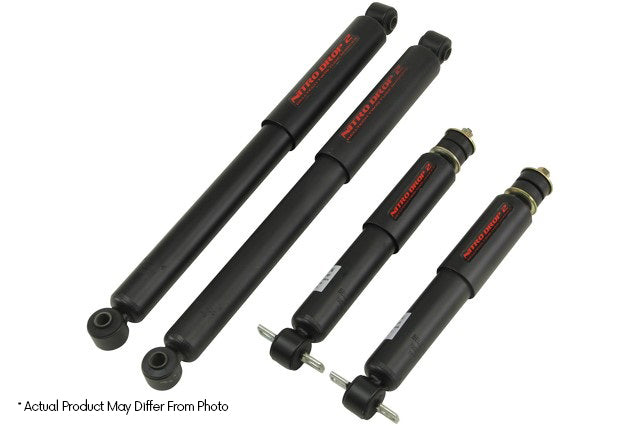 Belltech 9123 NITRO DROP 2 SHOCK SET (LOWERED) - Truck Part Superstore