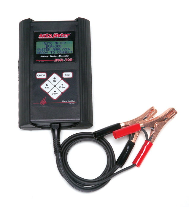 AutoMeter BVA-300 BVA-300; Intelligent Handheld Electrical System Analyzer For 6V/12 Applications - Truck Part Superstore