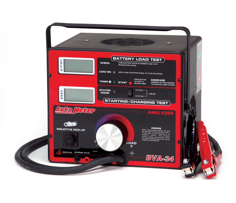 AutoMeter BVA-34 BVA-34; 800 Amp Variable Load Battery/Electrical System Tester - Truck Part Superstore