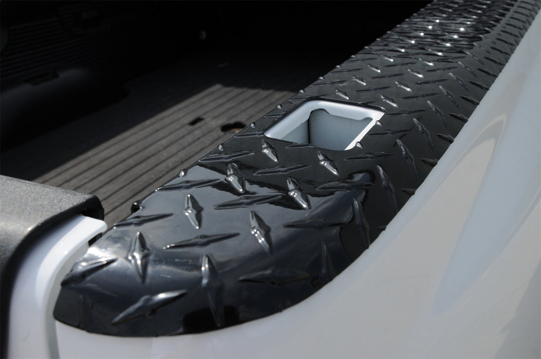 Dee Zee DZ31982B Black-Tread Wrap Side Bed Caps; w/Stake Holes; Sold In Pairs; - Truck Part Superstore