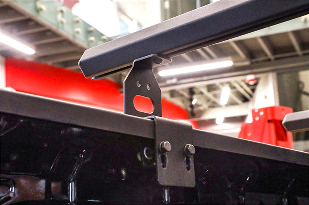 Dee Zee DZ99780TB Hex Series Universal Cross Rail; Mid Size; Aluminum; Textured Black; - Truck Part Superstore