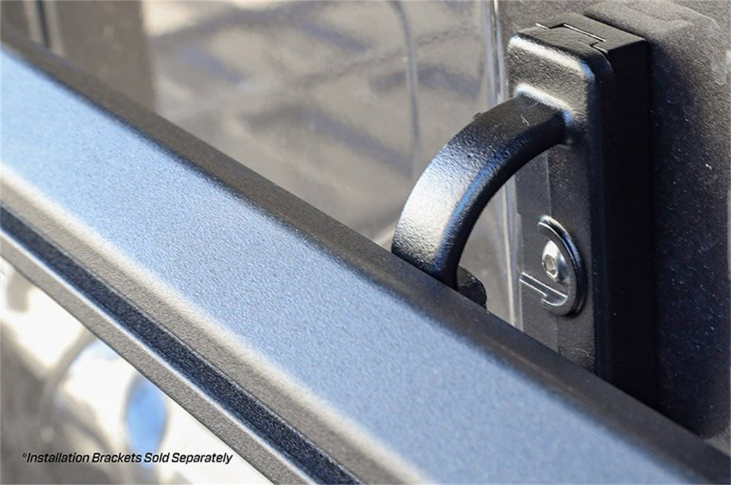 Dee Zee DZ99750TB Hex Side Rail; Extruded Hexagonal Aluminum; Textured Black; - Truck Part Superstore