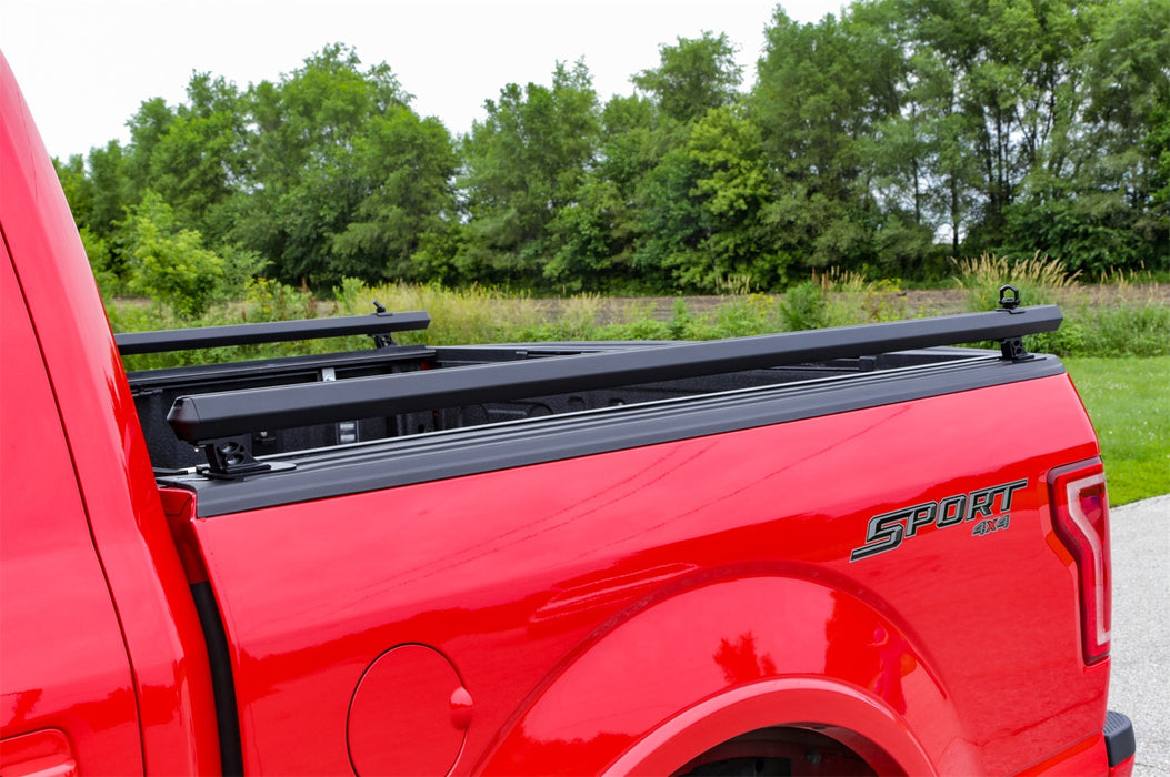 Dee Zee DZ99707TB Hex Side Rail; Textured Black; - Truck Part Superstore