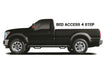 N-Fab C0784RC-4-TX Nerf Step-W2W w/Bed Acs (2 Stps)-07-13 Silv/Sierra1500/07-10HD 8ft. Reg-TXBlk - Truck Part Superstore