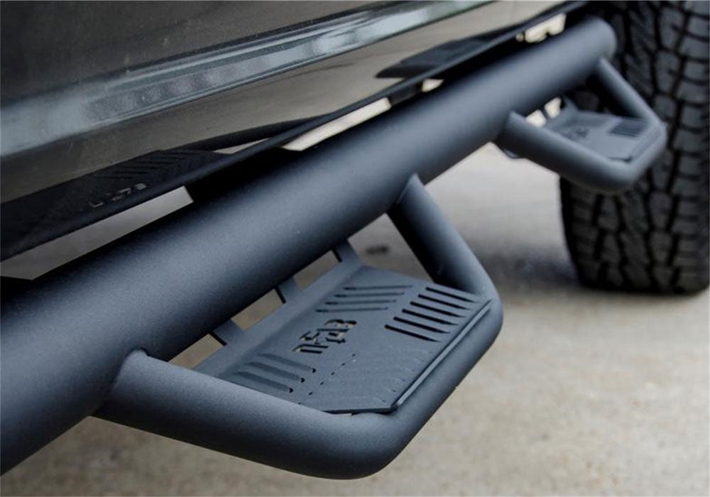 N-Fab HPD1967QC-TX Podium LG-Cab Len (2 Steps)-19-22 (NBS) Ram 1500 Quad All Beds Gas-TXBlk - Truck Part Superstore