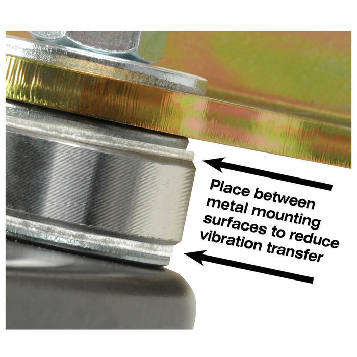 Design Engineering 50091 Decoupling Washer; 3/8 in.; 0.406 in. Inner Diameter x 1.25 in. O.D.; 10 Pack; - Truck Part Superstore