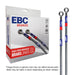 EBC Brakes BLA7121-2L EBC Stainless Braided Brake Lines - Truck Part Superstore