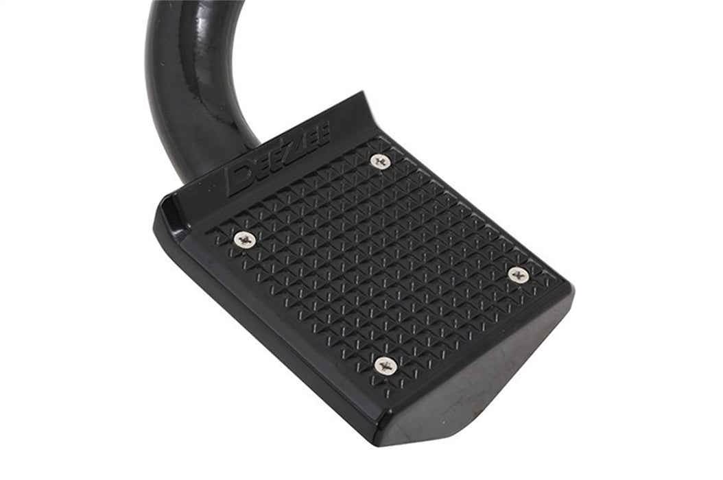 Dee Zee DZ6211S Bumper Step; Step Only; Aluminum; Black Powder Coat; w/Steel Mounting Brackets; - Truck Part Superstore
