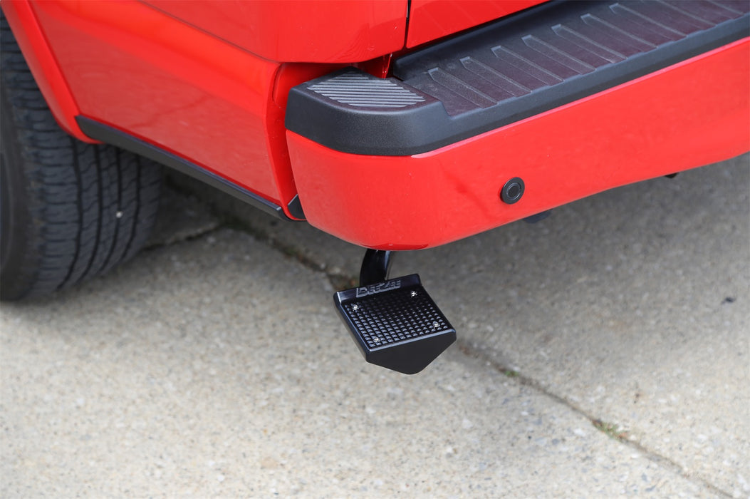 Dee Zee DZ6210S Bumper Step; Step Only; Black Powder Coat; Aluminum; - Truck Part Superstore