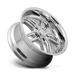 US Mag 1PC U12722057357 U127 22X10.5 5X5.0 CHR-PLATED 01MM - Truck Part Superstore