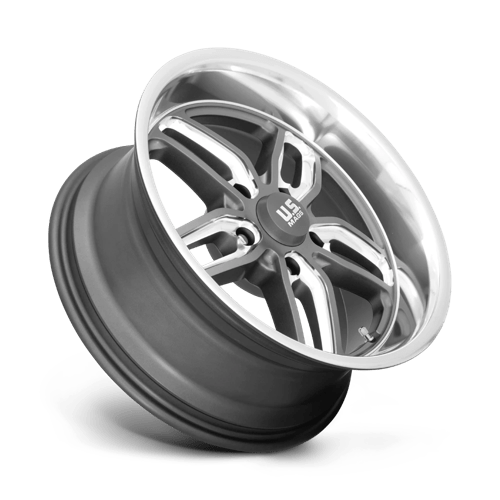 US Mag 1PC U12920857350 U129 20X8.5 5X5.0 MT-GNMTL-MIL 07MM - Truck Part Superstore