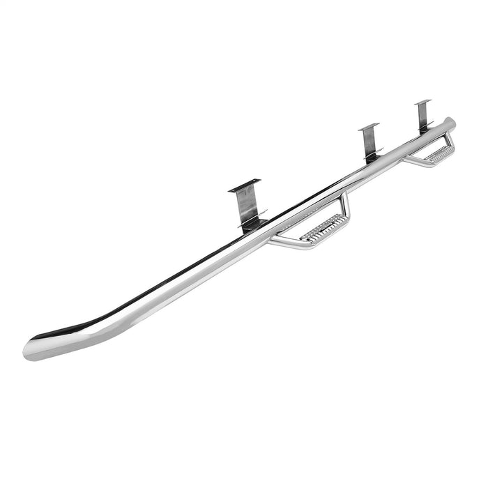 Smittybilt C01100CC-SS N-Fab Nerf Step Wheel-To-Wheel; Stainless Steel; 4 Step; - Truck Part Superstore