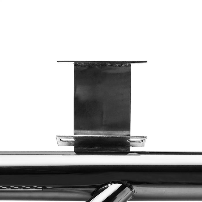 Smittybilt C01100CC-SS N-Fab Nerf Step Wheel-To-Wheel; Stainless Steel; 4 Step; - Truck Part Superstore