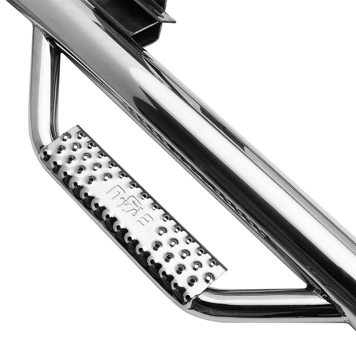 Smittybilt C01100CC-SS N-Fab Nerf Step Wheel-To-Wheel; Stainless Steel; 4 Step; - Truck Part Superstore