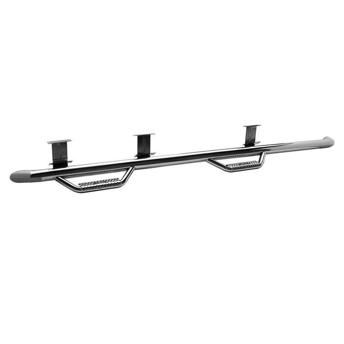 Smittybilt C01100CC-SS N-Fab Nerf Step Wheel-To-Wheel; Stainless Steel; 4 Step; - Truck Part Superstore