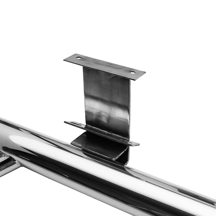 Smittybilt C01100CC-SS N-Fab Nerf Step Wheel-To-Wheel; Stainless Steel; 4 Step; - Truck Part Superstore