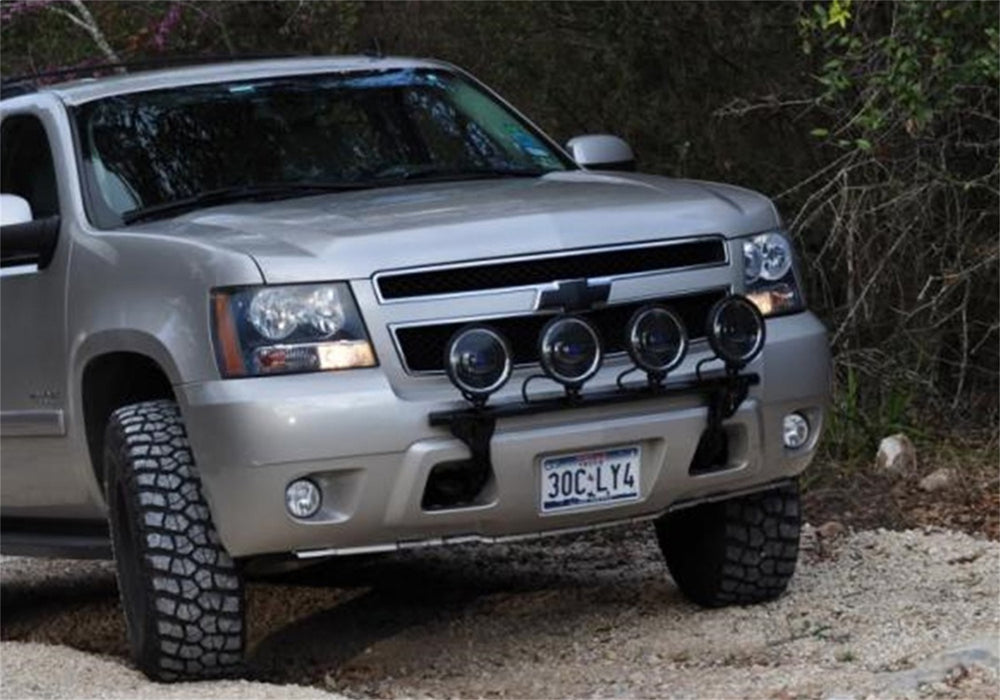N-Fab C063LB Light Mounting-Light Bar (4-9in.)-06-13 Av/06-14 Sub/06-14 Tah-Gloss Blk - Truck Part Superstore