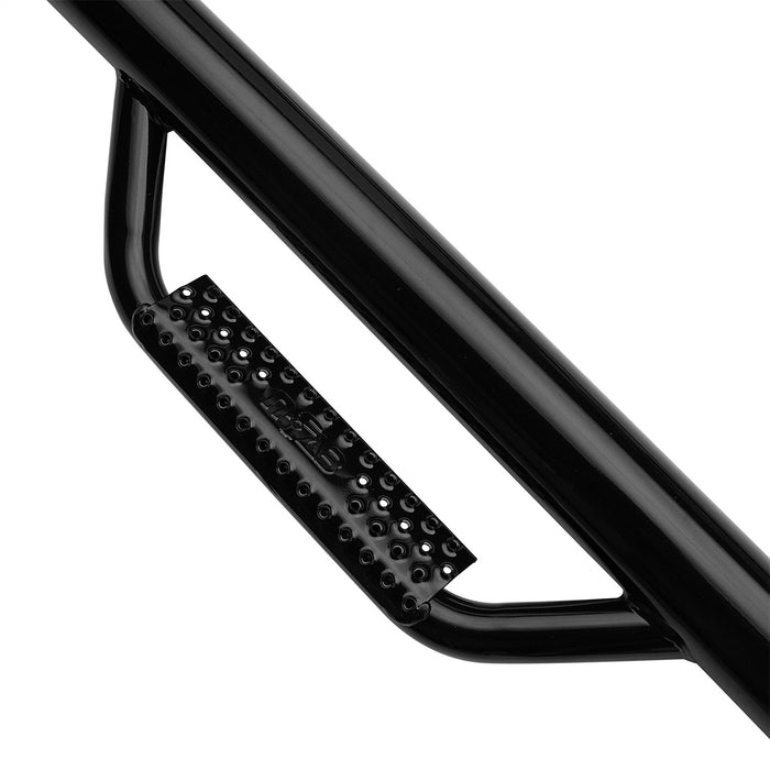 Smittybilt C11100CC Nerf Steps 11-12 Silverado/Sierra 2500/3500 HD Crew Cab 6.6  Bed 4 Step Gloss Black Smittybilt - Truck Part Superstore