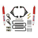 Skyjacker C11350PN 3-3.5 Inch Upper Control Arm Lift Kit With Nitro 8000 Rear Shocks - Truck Part Superstore