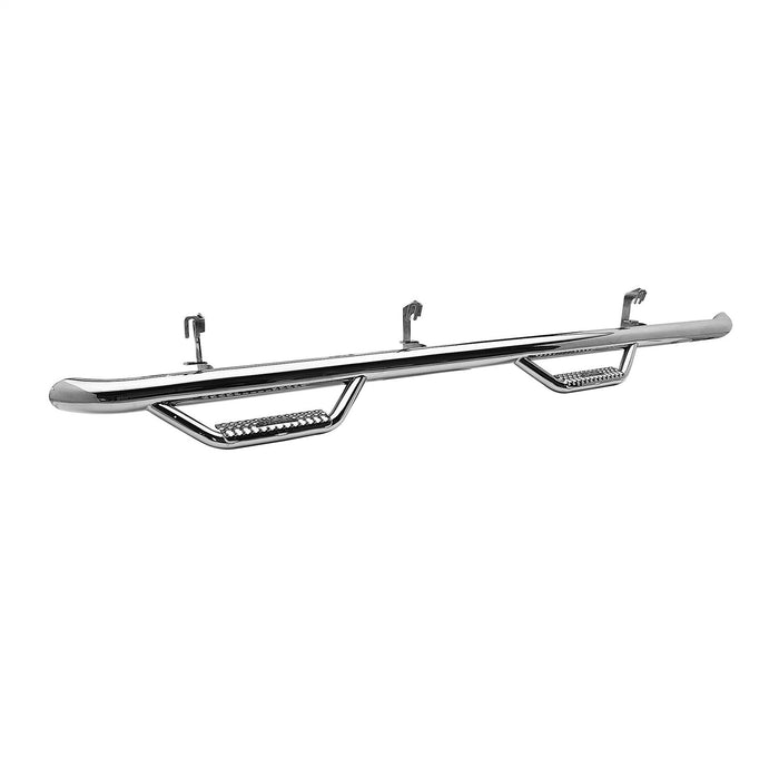 Smittybilt C1489CC-SS N-Fab Nerf Step Wheel-To-Wheel; Stainless Steel; 4 Step; - Truck Part Superstore