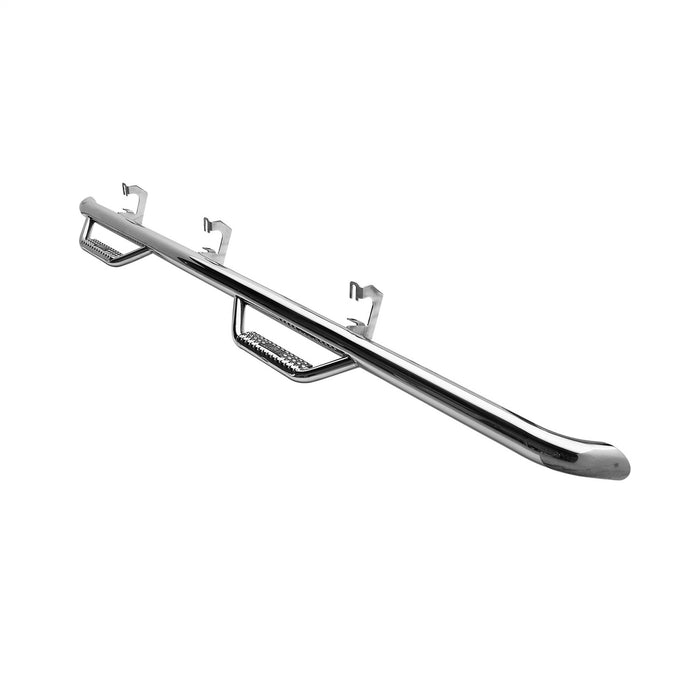 Smittybilt C1489QC-SS N-Fab Nerf Step Wheel-To-Wheel; Stainless Steel; 4 Step; - Truck Part Superstore