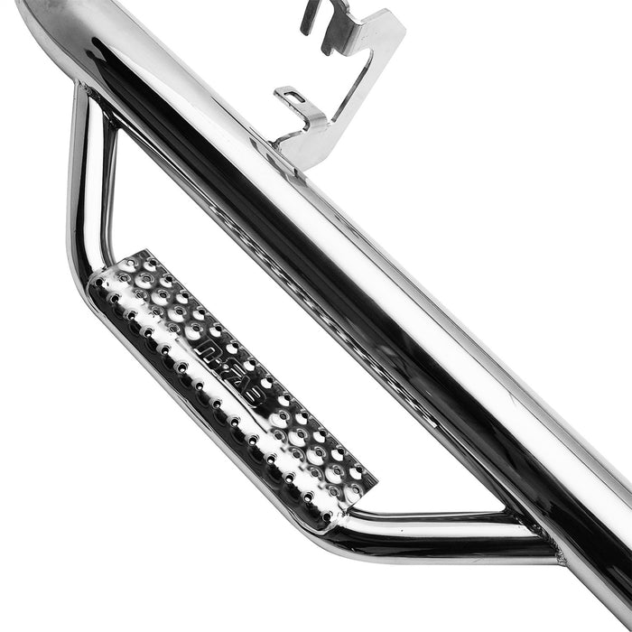 Smittybilt C1489QC-SS N-Fab Nerf Step Wheel-To-Wheel; Stainless Steel; 4 Step; - Truck Part Superstore