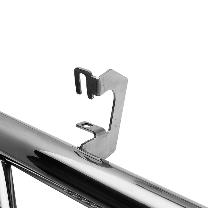 Smittybilt C1489QC-SS N-Fab Nerf Step Wheel-To-Wheel; Stainless Steel; 4 Step; - Truck Part Superstore