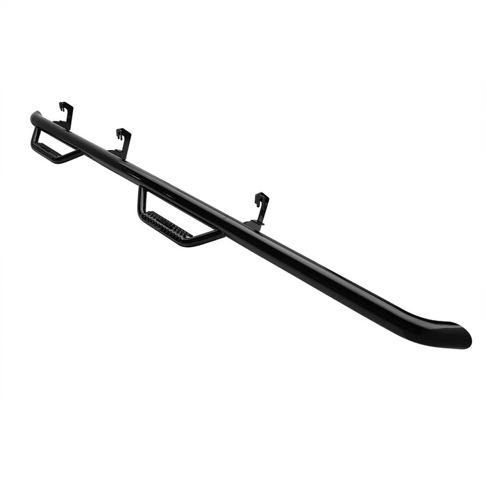Smittybilt C1598CC Nerf Steps 2015 Silverado/Sierra HD Crew Cab 4 Step Gloss Black Smittybilt - Truck Part Superstore