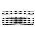 Coast To Coast IWCGI167BLK Overlay; 6 Piece; Gloss Black; ABS Plastic; With Logo Cutout - Truck Part Superstore