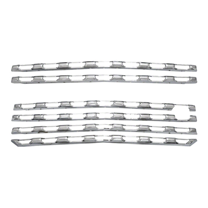 Coast To Coast IWCGI167 Overlay; 6 Piece; Chrome Plated; ABS Plastic; With Logo Cutout - Truck Part Superstore