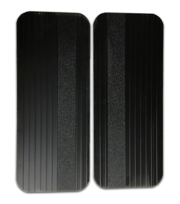 Owens Products C7000RMFB Mud Flaps Owens Classic Aluminum Mudflaps / Rectangular / Extruded Aluminum / Universal Fit / 6.5 x 16 / Black / Owens Products - Truck Part Superstore