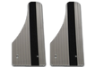 Owens Products C7000SG Stone Guards for Running Boards / Moon Cut / Extruded Aluminum / Bright / Pair / Owens Products - Truck Part Superstore