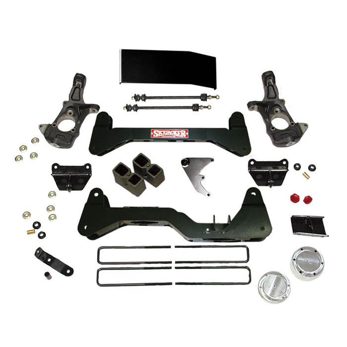 Skyjacker C9661K-NSP Lift Kit 6 Inch Lift 99-06 Silverado/Sierra 1500 Includes Rear Block And Add-A-Leafs No Skid Plate Skyjacker - Truck Part Superstore