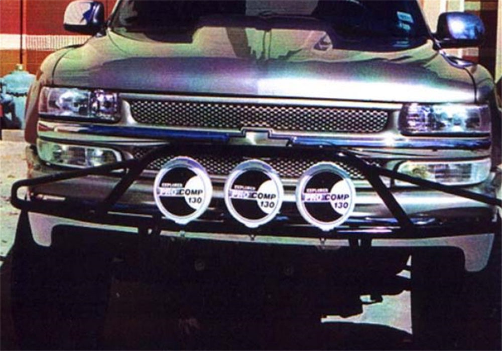 N-Fab C993LH Light Mounting-Pre-Runner Light Bar-99-02 Silv/00-05 Tah/Sub-Gloss Blk - Truck Part Superstore