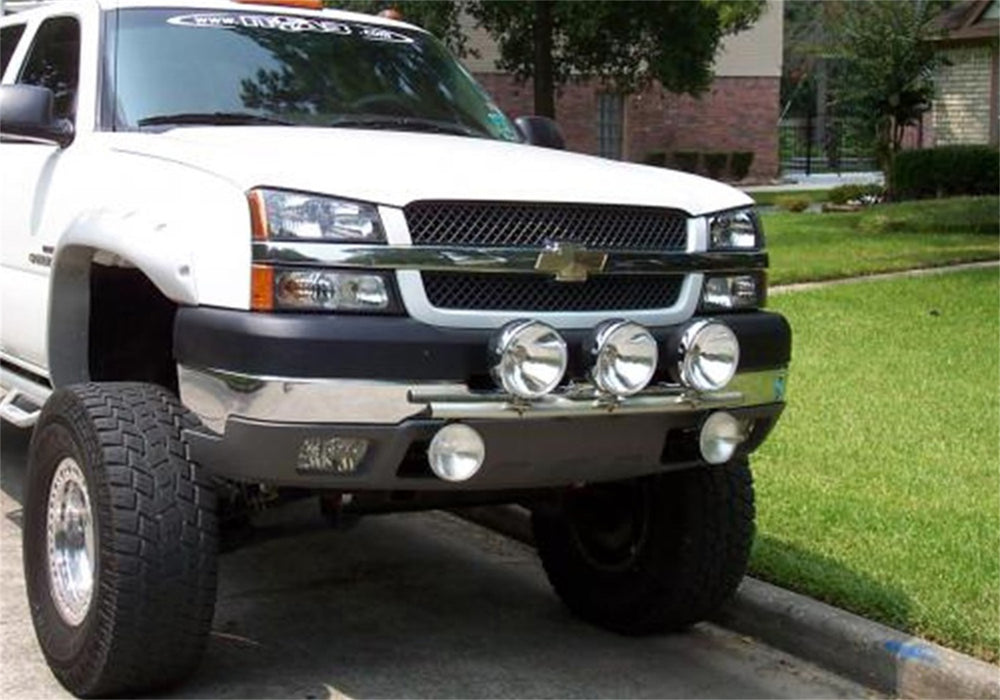 N-Fab C995LB Light Mounting-Light Bar (4-9in.)-99-02 Silv-Gloss Blk - Truck Part Superstore