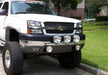N-Fab C995LB Light Mounting-Light Bar (4-9in.)-99-02 Silv-Gloss Blk - Truck Part Superstore
